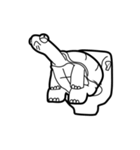 Delightful Tortoise（個別スタンプ：36）