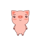 Cute litte pig ！（個別スタンプ：18）