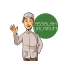 MUKHLIS : The Handsome Moslem（個別スタンプ：1）