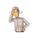 MUKHLIS : The Handsome Moslem（個別スタンプ：12）