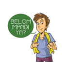 MUKHLIS : The Handsome Moslem（個別スタンプ：18）
