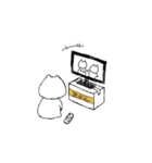 クロイネコ（個別スタンプ：23）