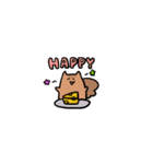 ほわほわリス（個別スタンプ：32）