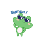 Cute french frog Moya（個別スタンプ：11）