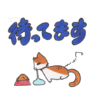 ぷくぷくねこ（個別スタンプ：9）