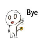 Small white mud（個別スタンプ：3）