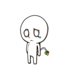 Small white mud（個別スタンプ：8）