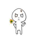 Small white mud（個別スタンプ：9）