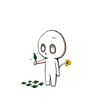 Small white mud（個別スタンプ：21）