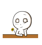 Small white mud（個別スタンプ：22）