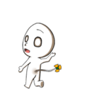 Small white mud（個別スタンプ：25）