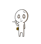 Small white mud（個別スタンプ：36）