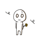 Small white mud（個別スタンプ：37）