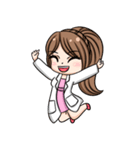 Happy lovely dentist（個別スタンプ：12）