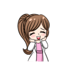 Happy lovely dentist（個別スタンプ：15）