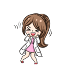 Happy lovely dentist（個別スタンプ：27）