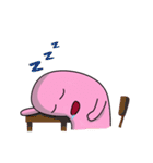 Koku Pink friend（個別スタンプ：35）