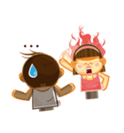 Monkey's puppet show（個別スタンプ：8）