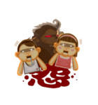 Monkey's puppet show（個別スタンプ：11）