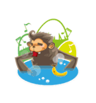 Monkey's puppet show（個別スタンプ：12）