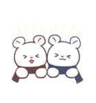 しろくま兄弟（個別スタンプ：23）