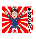 滋賀の町を守る町野君と仲間達（個別スタンプ：33）