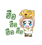 ...Mr. Tamura and dog..^^（個別スタンプ：17）