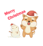 Shiba Inu Little Butt 7-Merry Christmas（個別スタンプ：1）
