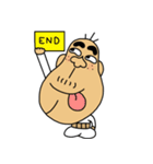 Buttocks chin uncle（個別スタンプ：28）