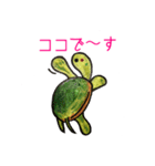 うみがめエディの気持ち 2（個別スタンプ：40）