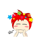 Naughty Boy Red Hair（個別スタンプ：18）