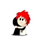 Naughty Boy Red Hair（個別スタンプ：28）