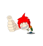 Naughty Boy Red Hair（個別スタンプ：29）