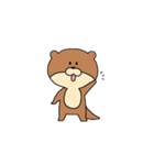かわうそちゃんの日常（個別スタンプ：1）