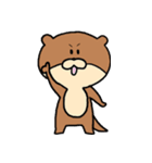 かわうそちゃんの日常（個別スタンプ：2）
