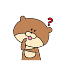 かわうそちゃんの日常（個別スタンプ：5）