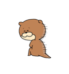 かわうそちゃんの日常（個別スタンプ：7）
