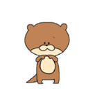 かわうそちゃんの日常（個別スタンプ：9）