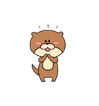 かわうそちゃんの日常（個別スタンプ：10）