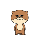かわうそちゃんの日常（個別スタンプ：11）