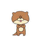 かわうそちゃんの日常（個別スタンプ：14）