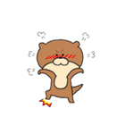かわうそちゃんの日常（個別スタンプ：18）