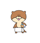 かわうそちゃんの日常（個別スタンプ：19）
