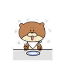 かわうそちゃんの日常（個別スタンプ：21）