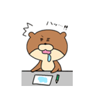 かわうそちゃんの日常（個別スタンプ：32）