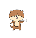 かわうそちゃんの日常（個別スタンプ：34）