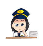 female pilot（個別スタンプ：30）