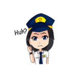 female pilot（個別スタンプ：38）