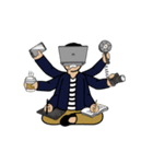 Work hard play harder（個別スタンプ：6）