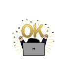 Work hard play harder（個別スタンプ：16）